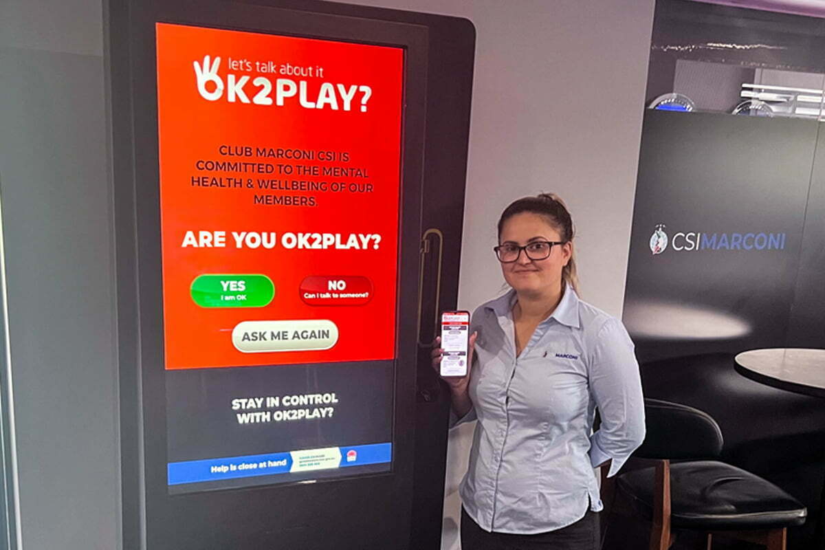 CSI Marconi Cements Commitment to Staff, Members and Community With OK2PLAY?